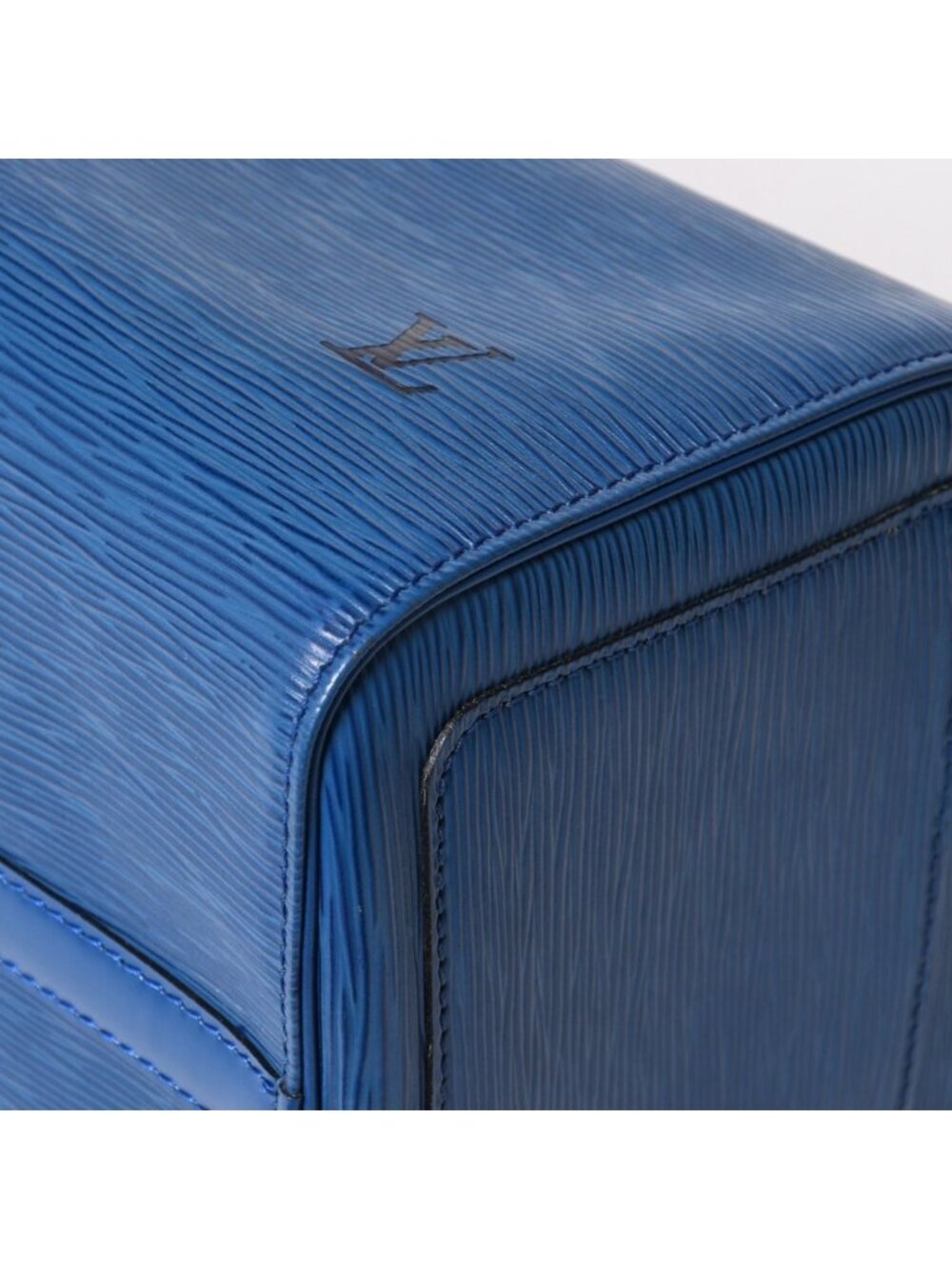 Louis Vuitton Speedy 30 Epi Boston Bag Leather Toledo Blue Gold - Picture 14 of 16